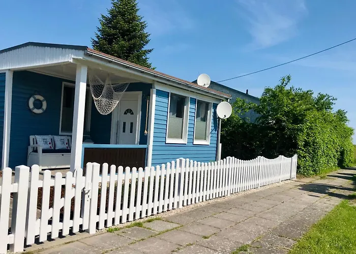 Sonniges Ferienhaus Fischer-Huus Vor Usedom & Direkt Am Haff Und Wasserzugang